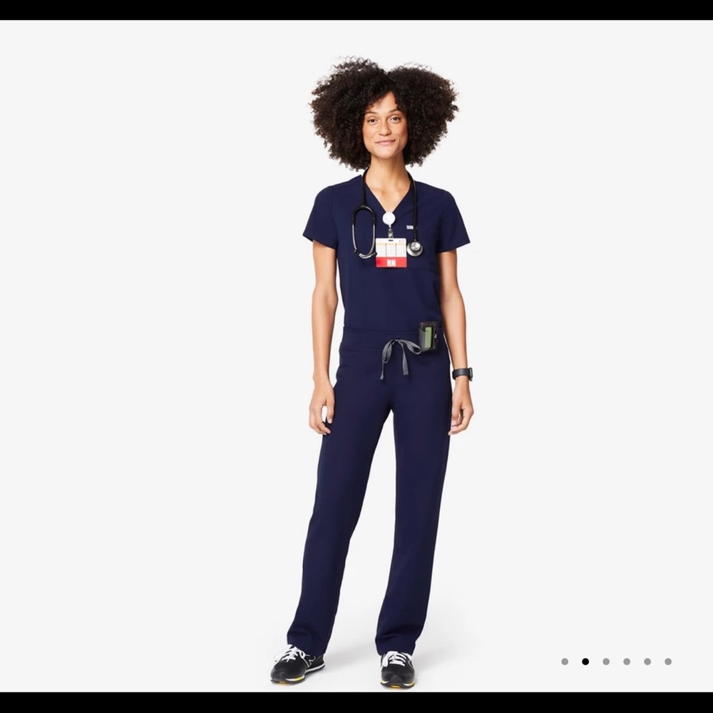 Navy scrub bottoms